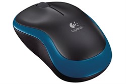 (1005925) 910-002239/910-002236/910-002632  Logitech Wireless Mouse M185 dark blue USB 910-002239 - фото 11005