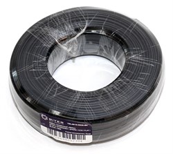 (1006524) Кабель телефонный 5bites TEL4615-050S-BK (ШТЛП-4) STRANDED / 2PAIRS / CCS / FLAT / BLACK / 50М TEL4615-050S-BK - фото 12209