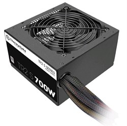 (1008283) Блок питания Thermaltake ATX 700W TR2 S TRS-700AH2NK 80+ (24+4+4pin) APFC 120mm fan 6xSATA RTL PS-TRS-0700NPCWEU-2 - фото 15529