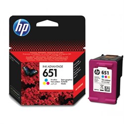 (1008310) Картридж струйный HP 651 C2P11AE многоцветный для HP DJ IA (300стр.) C2P11AE - фото 15588