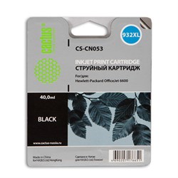 (1002402) Картридж струйный Cactus CS-CN053 №932XL черный для HP OfficeJet 6600 (1077стр.) CS-CN053 - фото 16539