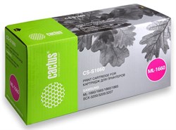 (3330288) Картридж лазерный CACTUS CS-S1660 (D104S) черный, для принтеров Samsung ML-1660/ 1665; SCX-3205 , 1500 стр. CS-S1660S - фото 16580