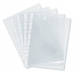 (1009591) Папка-вкладыш (Файл) Бюрократ -013BTEN глянцевые А4+ (упак.:100шт) -013BTEN - фото 17741