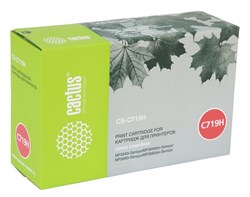 (1010731) Тонер Картридж Cactus CS-C719H черный для Canon MF5840dni-Sensys/MF5880dni; LBP6300i/6650i (6400стр. CS-C719H - фото 19130