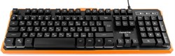 1011501 Проводная игровая клавиатура Гарнизон, 104кл, 12Fn, MultiRainbow, 1.5м, черная GK-320G - фото 19949