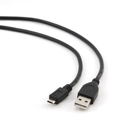 (1011459) Кабель USB 2.0 Pro Cablexpert CC-mUSB2-AMBM-6, AM/microBM 5P, 1.8м, черный, пакет CC-mUSB2-AMBM-6 - фото 19991