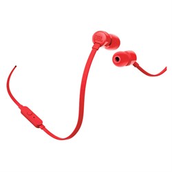 (1012829) Наушники JBL Гарнитура T110, красная (JBLT110RED) JBLT110RED - фото 21465