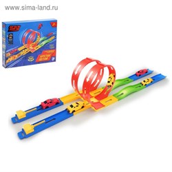 CRAZY CARS Автотрек "Крутая петля", 2 трассы, 2 машины, SL-1837A   1454547 1454547 - фото 24295