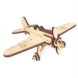 (1015050) Игрушка-конструктор "Военный самолет И-16"   3649842 SL3649842 - фото 26012