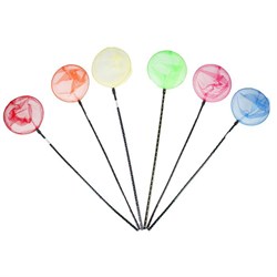 (3952056) Сачок детский, ручка чёрный горох, 90 см, d=28 см, цвета МИКС 3952056 SL3952056 - фото 28632