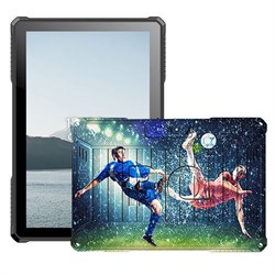 (1019891) Планшетный компьютер BQ-1022L Armor PRO LTE+, print 05 (футболисты), 10.1" IPS 1280*800 (16:10),  4х1.4 GHZ, 2GB+16GB, Android 9.0, 2xMini SIM, 2G/3G/4G LTE, WiFi, Bluetooth, GPS, камеры: 2.0 MP вспышка, + 0.3 MP, Micro SD, FM-радио, виброз 4630055241217 - фото 30988