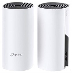 (1020848) Бесшовный Mesh роутер TP-Link Deco E4 (DECO E4(2-PACK)) AC1200 10/100BASE-TX белый (упак.:2шт) DECO E4(2-PACK) - фото 31686