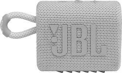 (1024895) Динамик JBL Портативная акустическая система JBL GO 3 белая JBLGO3WHT - фото 33939