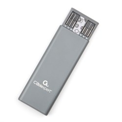 1025191 Отвертка с набором бит Cablexpert 49 предметов, сталь S2, для точн. работ, алюминиевый кейс, коробка TK-SD-08R - фото 34164