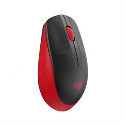 (1026554) 910-005908 Мышь Logitech M190 красный/черный оптическая (1000dpi) беспроводная USB (2but) 910-005908 - фото 34896