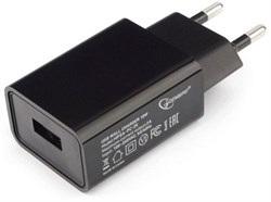(1028594) Cablexpert Зарядное устройство 10.5Вт, 2.1А, 1xUSB, черный, пакет (MP3A-PC-25) MP3A-PC-25 - фото 37969