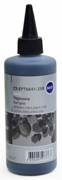(1028845) Чернила Cactus CS-EPT6641-250 T6641 черный 250мл для Epson L100/L110/L120/L132/L200/L210/L222/L300/L CS-EPT6641-250 - фото 38645