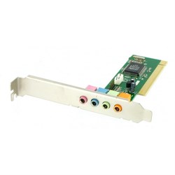 (2868) Звуковая карта C-media 8738 PCI 4 channel ASIA 8738SX 4C - фото 4191