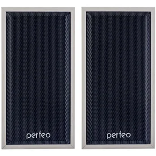 (1033615) Perfeo колонки "CABINET" 2.0, мощность 2х3 Вт (RMS), белый дуб, USB PF_A4389 - фото 44258