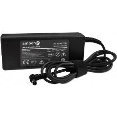 (1033806) Блок питания (сетевой адаптер) AMPERIN для ноутбуков Sony Vaio 19.5V 3A 6.5pin 1033806 - фото 44305