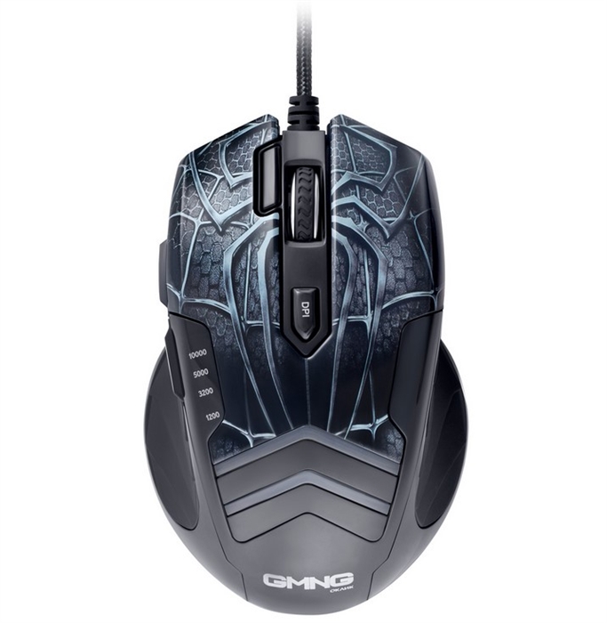 (1034716) Мышь GMNG XM007 черный/серый оптическая (10000dpi) USB для ноутбука (7but) GMNG XM007 - фото 45376