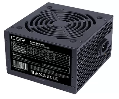 (1035293) Блок Питания CBR ATX 500W 80+ Bronze, APFC, 0.6mm, 20+4pin, 1*8-pin(4+4P), 2*6+2pin, 4*SATA, 4*IDE, 12cm fan, 1.5м кабель питания, черный [PSU-ATX500-12GM] PSU-ATX500-12GM - фото 46081