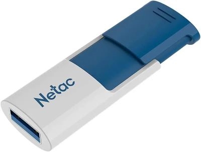 (1040022) Флеш Диск Netac 256GB U182 NT03U182N-256G-30BL USB3.0 синий/белый NT03U182N-256G-30BL - фото 49682