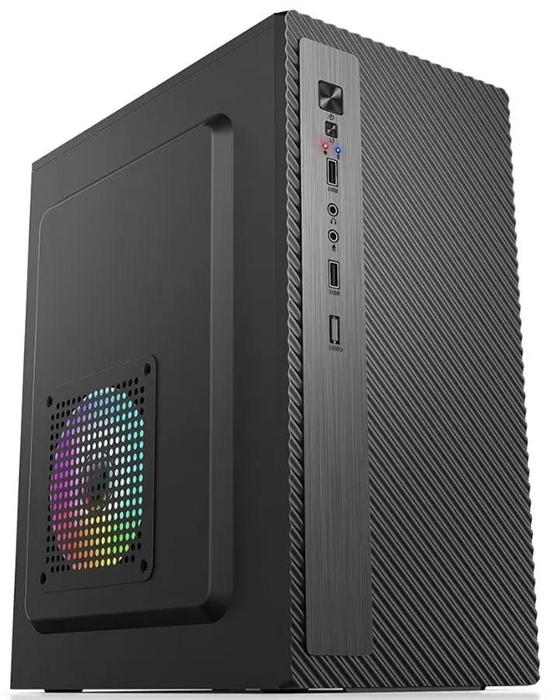(1040318) Корпус Accord Entry ACC-2053B черный без БП mATX 1x80mm 1x120mm 2xUSB2.0 audio ACC-2053B - фото 49831