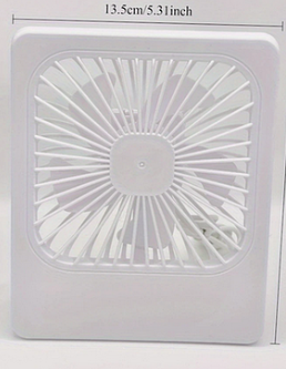 (1041176) Портативный USB-вентилятор YLG-С07, белый 1041176 - фото 50264