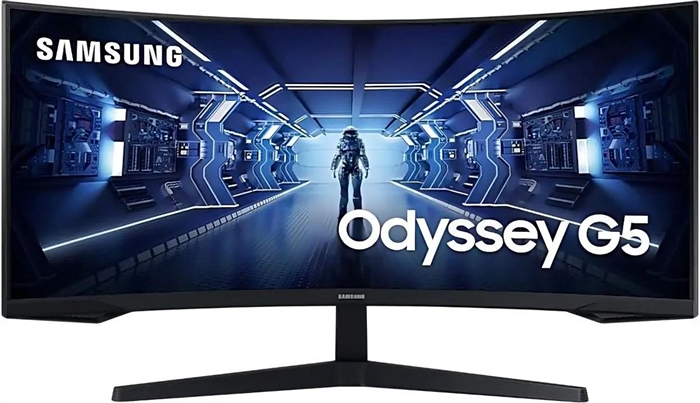 (1041147) Монитор Samsung 34" C34G55TWWI VA UW чер 1ms HDMI DP черный VA 3440x1440165Hz 250cd Ex Cur LC34G55TWWIXCI LC34G55TWWIXCI - фото 50325