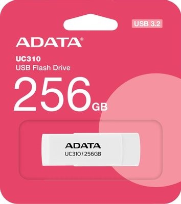 (1041104) Флеш Диск A-Data 256GB UC310 UC310-256G-RWH USB3.2 белый UC310-256G-RWH - фото 50379