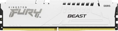 (1041089) Память DDR5 16GB 5600MHz Kingston KF556C40BW-16 Fury Beast RTL Gaming PC5-44800 CL40 DIMM 288-pin 1. KF556C40BW-16 - фото 50394