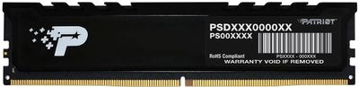 (1041088) Память DDR5 16GB 5200MHz Patriot PSP516G520081H1 Signature Premium RTL PC5-41600 CL42 DIMM 288-pin 1 PSP516G520081H1 - фото 50396