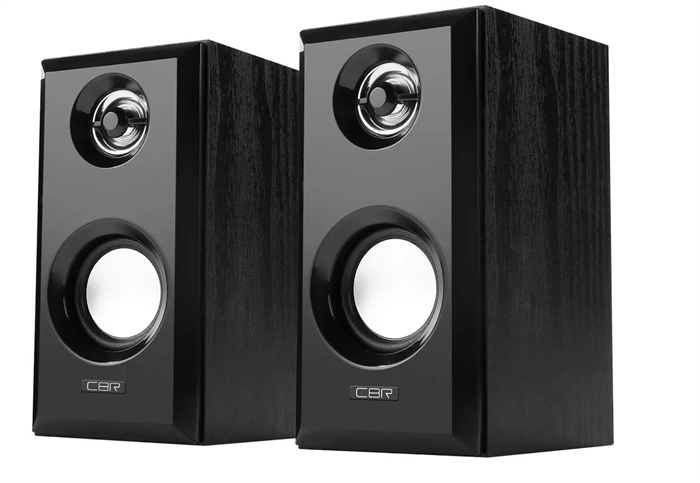 (1040829) CBR CMS 710, Акустическая система 2.0, питание USB, 2х3 Вт (6 Вт RMS), материал корпуса MDF, 3.5 мм линейный стереовход, цвет чёрный CMS 710 - фото 50480