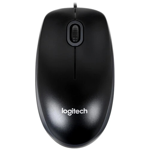 (1006986) Мышь Logitech B100 черный оптич. 1000dpi USB 2but (910-006605) 910-003357-1 - фото 50723