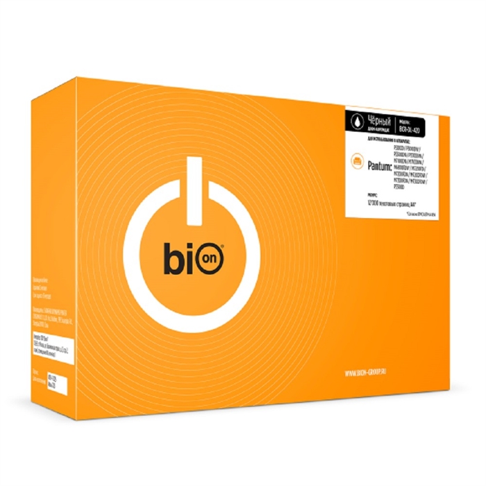 (1040588) Bion BCR-DL-420  Драм-картридж DL-420 для Pantum P3010D/P3010DW/P3300DN/P3300DW/M7100DN/M7100DW/M6800FDW/M7200FD/M7200FDN/M7200FDW/M7300FDN/M7300FDW/P3300D, черный (12000 стр.) BCR-DL-420 - фото 50884