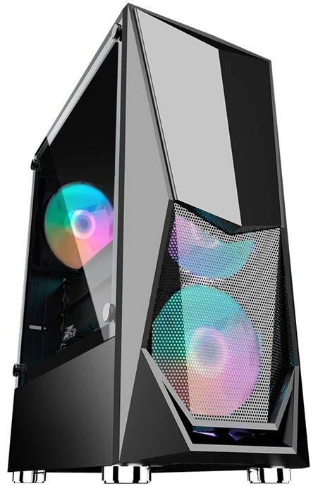 (1042059) Корпус 1STPLAYER DK DK-3 Black / ATX / 4x120mm FRGB fans / DK-3-BK-4F1 DK-3-BK-4F1 - фото 51153