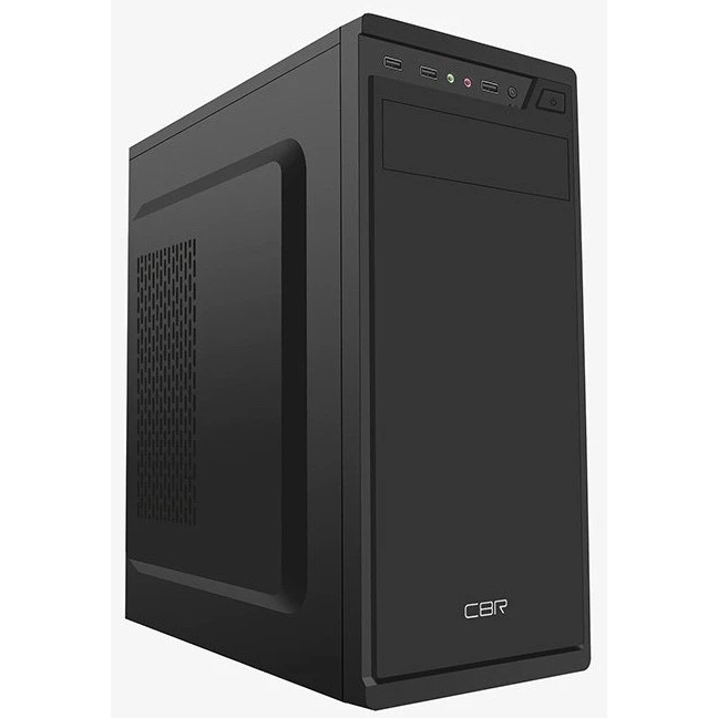 (1042167) CBR Корпус ATX Miditower J02, c БП PSU-ATX450-08EC (450W/80mm), 2*USB 2.0, HD Audio+Mic, кабель питания 1.2м, Black [PCC-ATX-J02-450W2] PCC-ATX-J02-450W2 - фото 51299