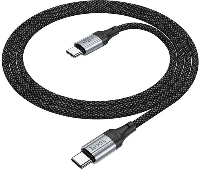 (1042098) Кабель Hoco X102 Fresh Type-C to Type-C USB Type-C (m)-USB Type-C (m) 1м черный коробка X102 FRESH TYPE-C TO TYPE-C X102 FRESH TYPE-C TO TYPE-C - фото 51376