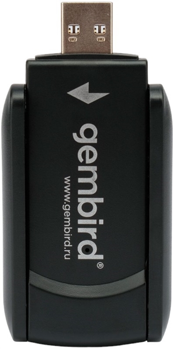 1035750 Сетевой адаптер WiFi+Bluetooth Gembird 1.3 Гбит, двухдиап. с антеннами, USB,802.11b/a/g/c/ac,RTL8822 WNP-UA-020 - фото 51597