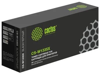 (1041794) Картридж лазерный Cactus CS-W1335X W1335X черный (13700стр.) для HP LJ MFP M438n/M438dn/M438nda/M442 CS-W1335X - фото 51652