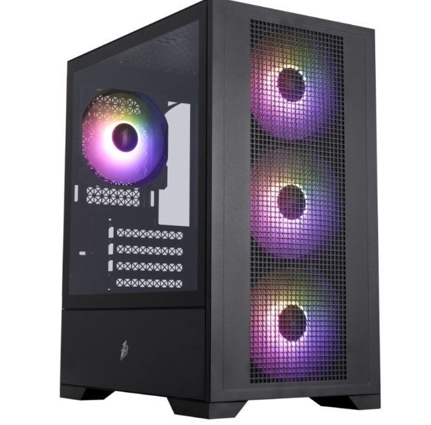 (1042797) Корпус 1STPLAYER Go2 ARGB Black / mATX / 4x120mm ARGB fans / Go2-BK-4F7 Go2-BK-4F7 - фото 51776