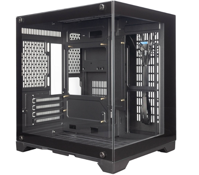 (1042789) Корпус 1STPLAYER MEGAVIEW MV5-TP Black / mATX / MV5-TP-BK MV5-TP-BK - фото 51785