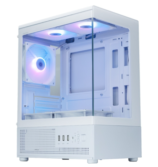 (1042824) Корпус XASTRA Q300M 5ARGB-C6 White mATX/Aquarium/Screewless/ 5x120mm ARGB PWM FC fans/Argb+PWM HUB 6port/ Q300M-5FC12A-C6-WH Q300M-5FC12A-C6-WH - фото 51795