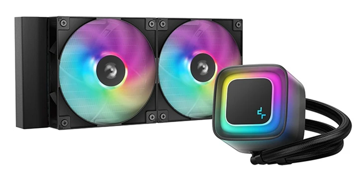 (1042828) Комплект водяного охлаждения DEEPCOOL LE240 V2 LGA1851/1700/1200/115X/AM5/AM4 (6шт/кор,TDP 250W, ARGB Lighting, Anti-Leak edition, PWM, DUAL FAN) RET LE240 V2 - фото 51830