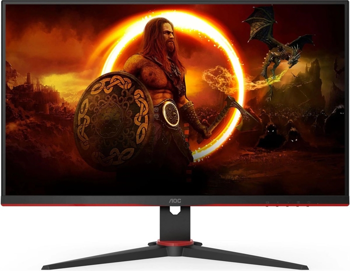 (1042859) Монитор AOC 23.8" 24G2SPAE IPS FHD чер/кр 1ms HDMI DP VGA M/M 165Hz 250cd In 24G2SPAE - фото 51878