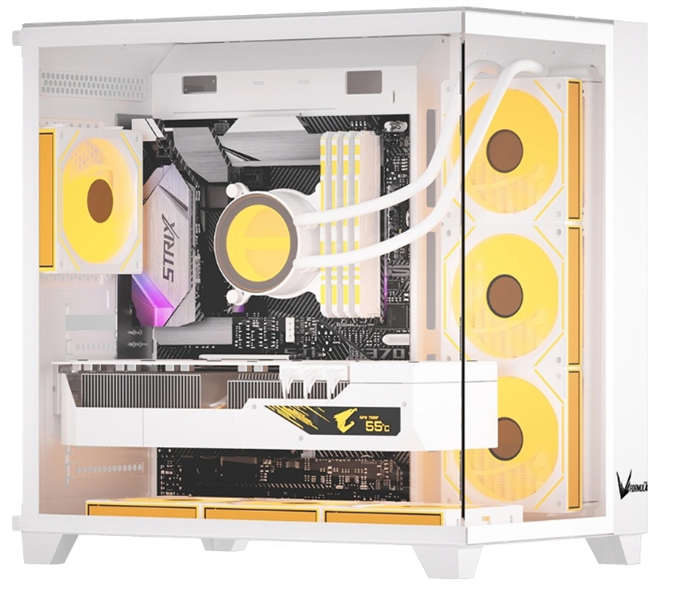 (1043004) Корпус Formula Crystal Z9 белый без БП ATX 7x120mm 2xUSB3.0 audio bott PSU CRYSTAL Z9 W CRYSTAL Z9 W - фото 52037