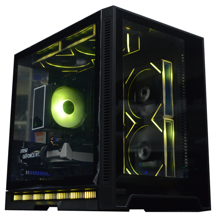 (1043051) Системный блок INTEL i5-12400F(2.5GHz up to 4.4GHz) | RTX5060 8GB GDDR7| DDR 5 DIMM 32Gb | SSD M.2 WD 1.0TB | ARGB | черный 1043051 - фото 52070