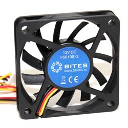 (1025724) Вентилятор 5bites F6010S-3 60x60x10 / SLEEVE / 3500RPM / 26DBA / 3P F6010S-3 - фото 5546