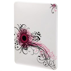 (3330838) Футляр Swirly Pink для iPad, 9.7" (25 см), поликарбонат, белый с рисунком, Hama [OhN] SlSetndbhHNH0BzY0PPwq2 - фото 7054